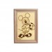 Выжигание Disney в рамке 10*15 "Микки-футболист"