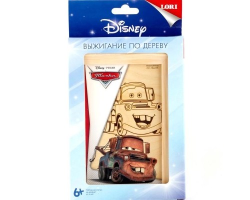 Выжигание Disney в рамке 10*15 "Веселый Мэтр"