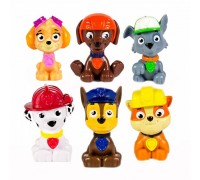 Щенячий патруль Минифигурка щенка Зума Paw Patrol 16634 в мягкой упаковке Цена за 1штуку
