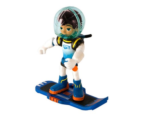 Игрушка фигурка MILES Майлз с бластбордом, 7 см